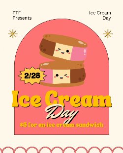 PTF presents - Ice Cream Day